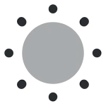 Sun 1 SVG Icon
